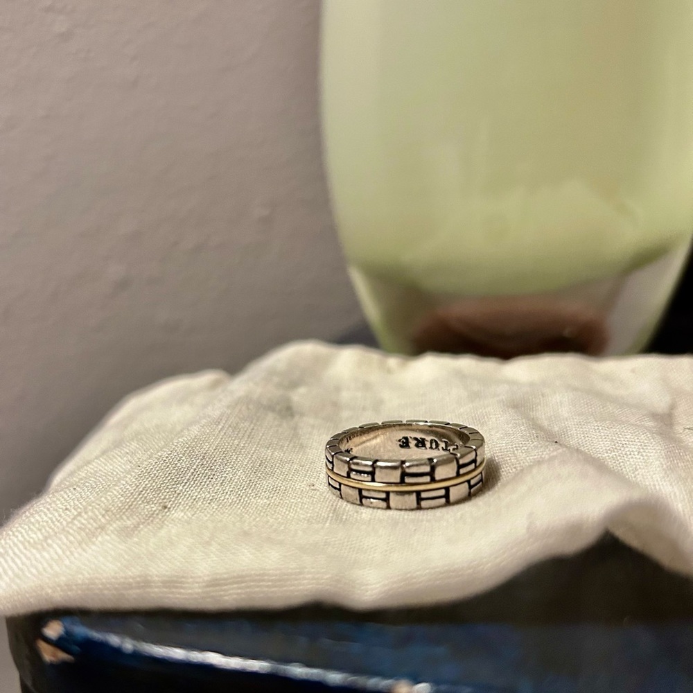 John Atencio Capture Band Sterling Silver 18k